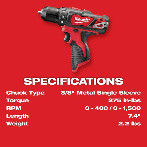 12V Lithium-Ion Cordless 4-Tool Combo Kit with Batteries and Charger B478804
