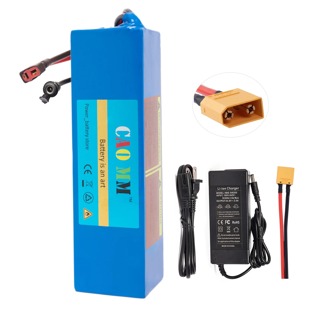 48V 8Ah Lithium Ebike Battery with Charger N1046