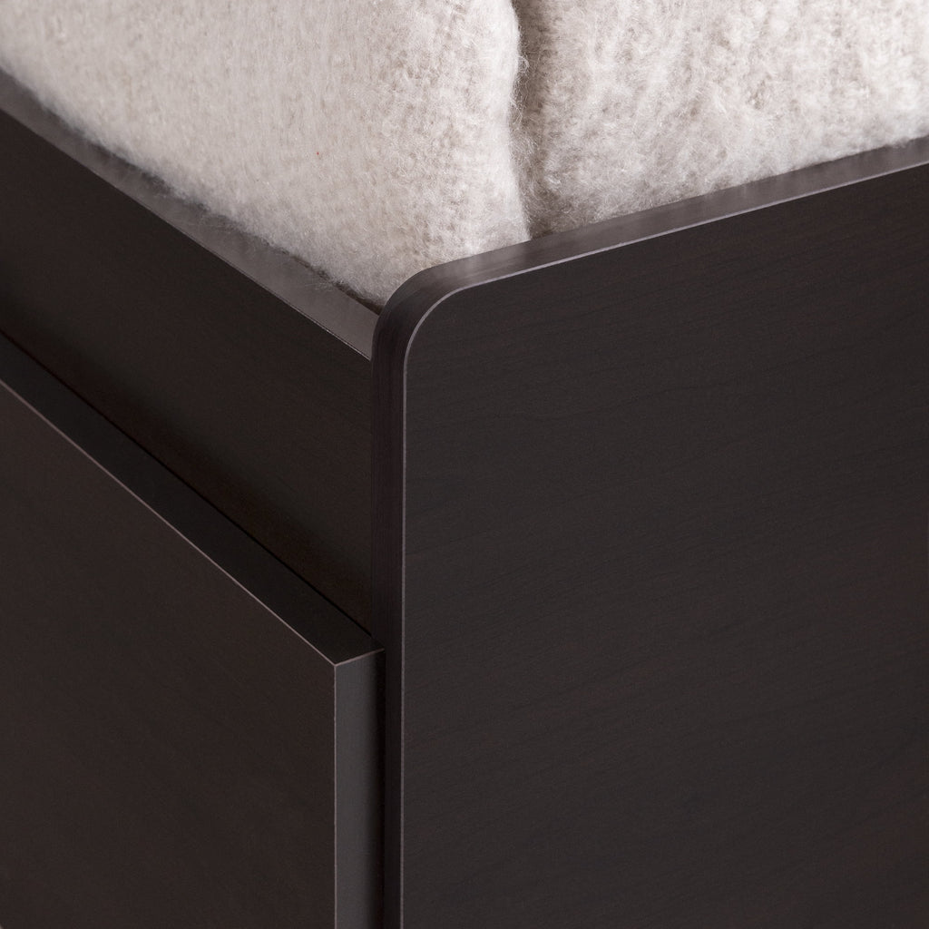 Twin 3 Drawer Storage Bed with Bookcase Headboard C437243