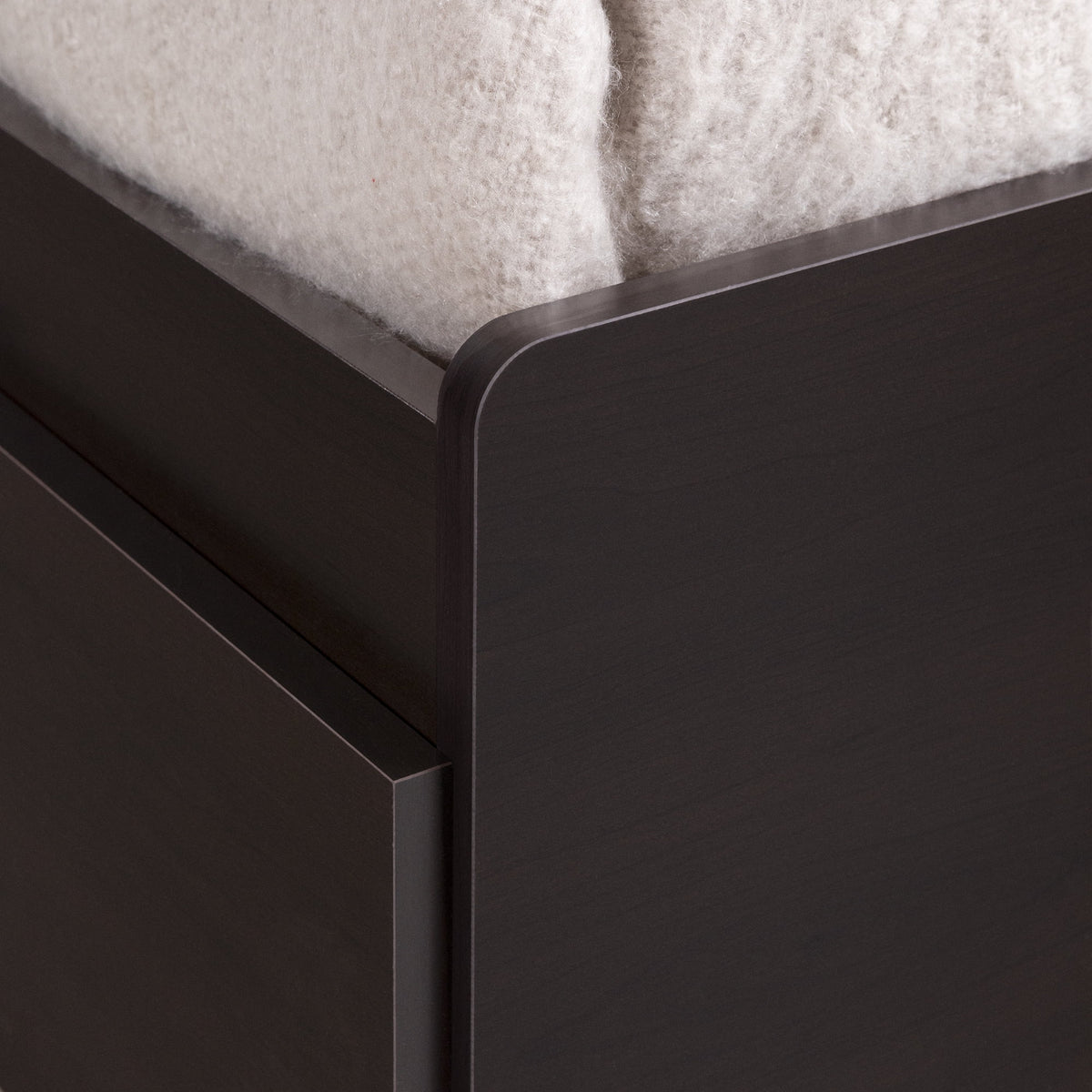 Twin 3 Drawer Storage Bed with Bookcase Headboard C437243