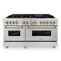 60 Inch Dual Fuel Range Stainless Steel W3099