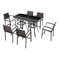 8-Piece Metal Outdoor Dining Set F443