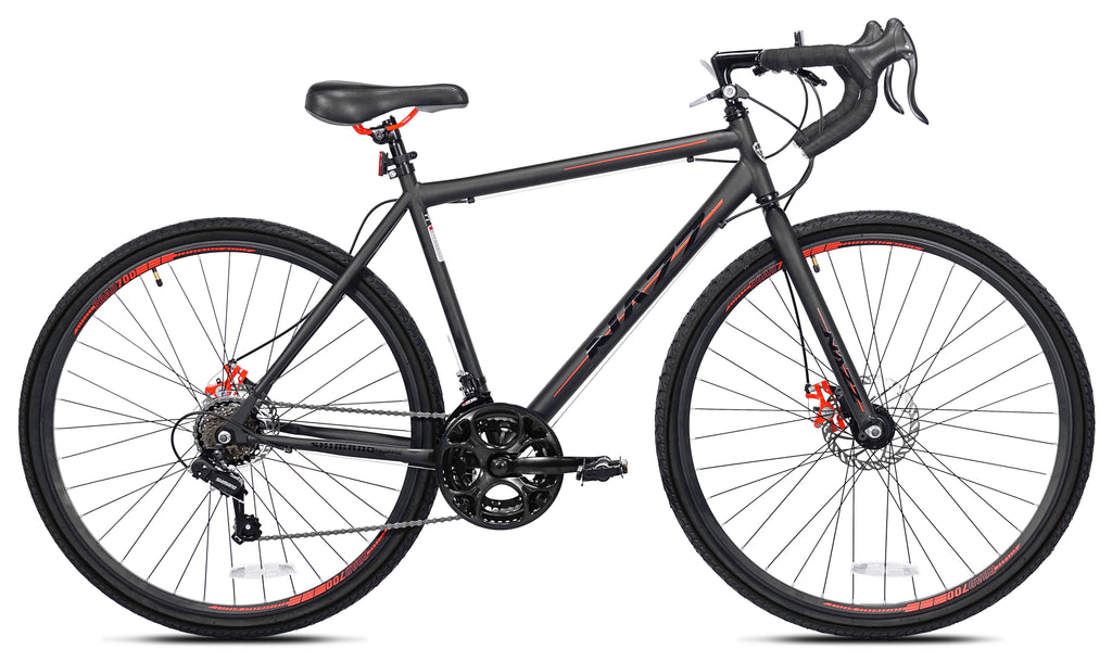 Black 700c Gravel Road Bike H9152