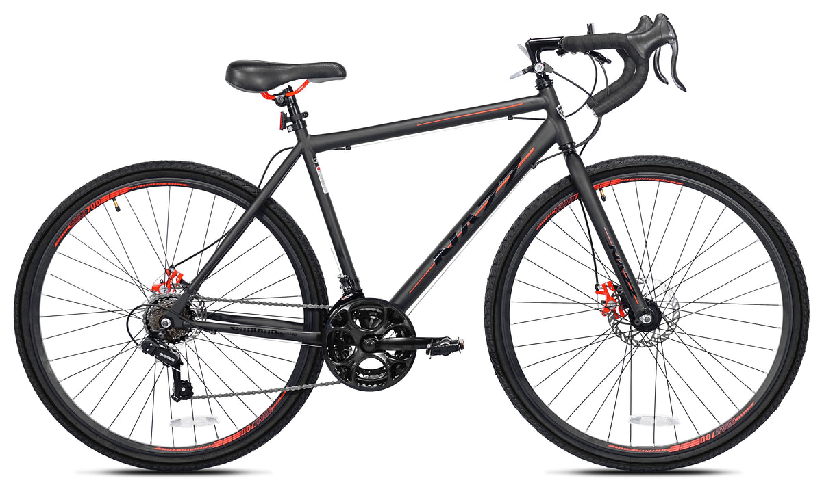 Black 700c Gravel Road Bike H9152