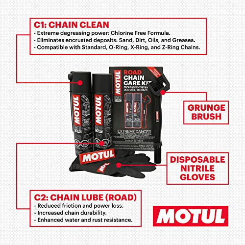 Motorcycle Chain Clean Lube Kit S436154