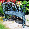Antique Cast Aluminum Butterfly Bench N4513