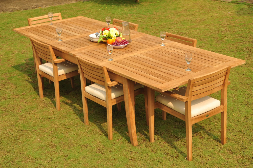 7 Pc Teak Dining Set D321799