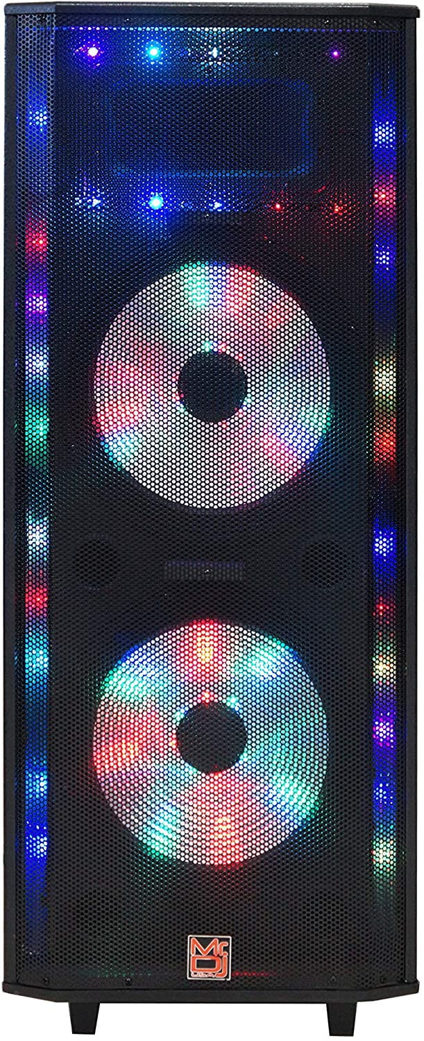 Double 15" Bluetooth 3-Way Powered PA Loudspeaker I6549