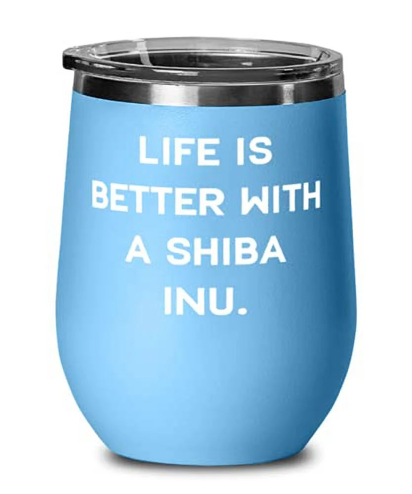 Shiba Inu Wine Glass U93136