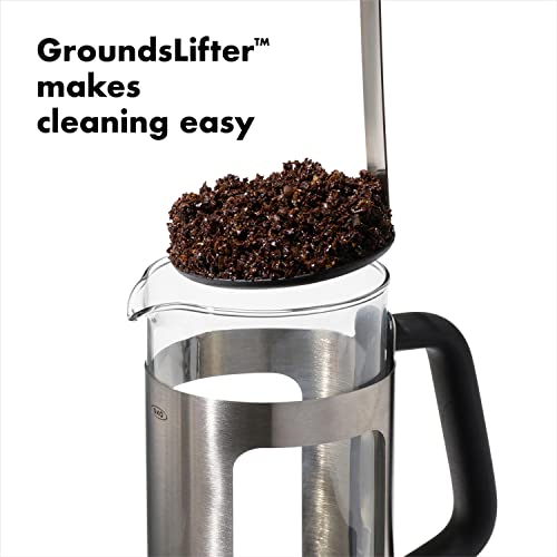 Stainless Steel French Press Coffee Maker 32oz D504