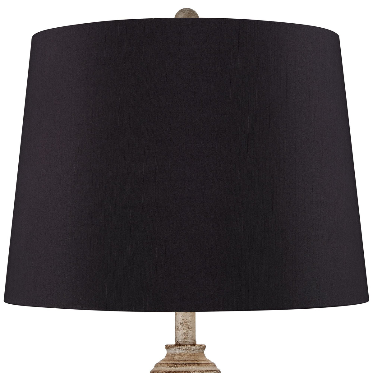 Set of 2 Beige Wood Table Lamps S266