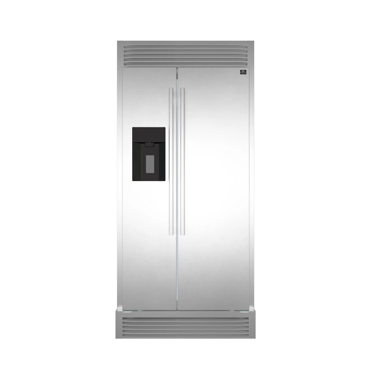 36 Inch Side by Side Refrigerator with Ice Maker A658