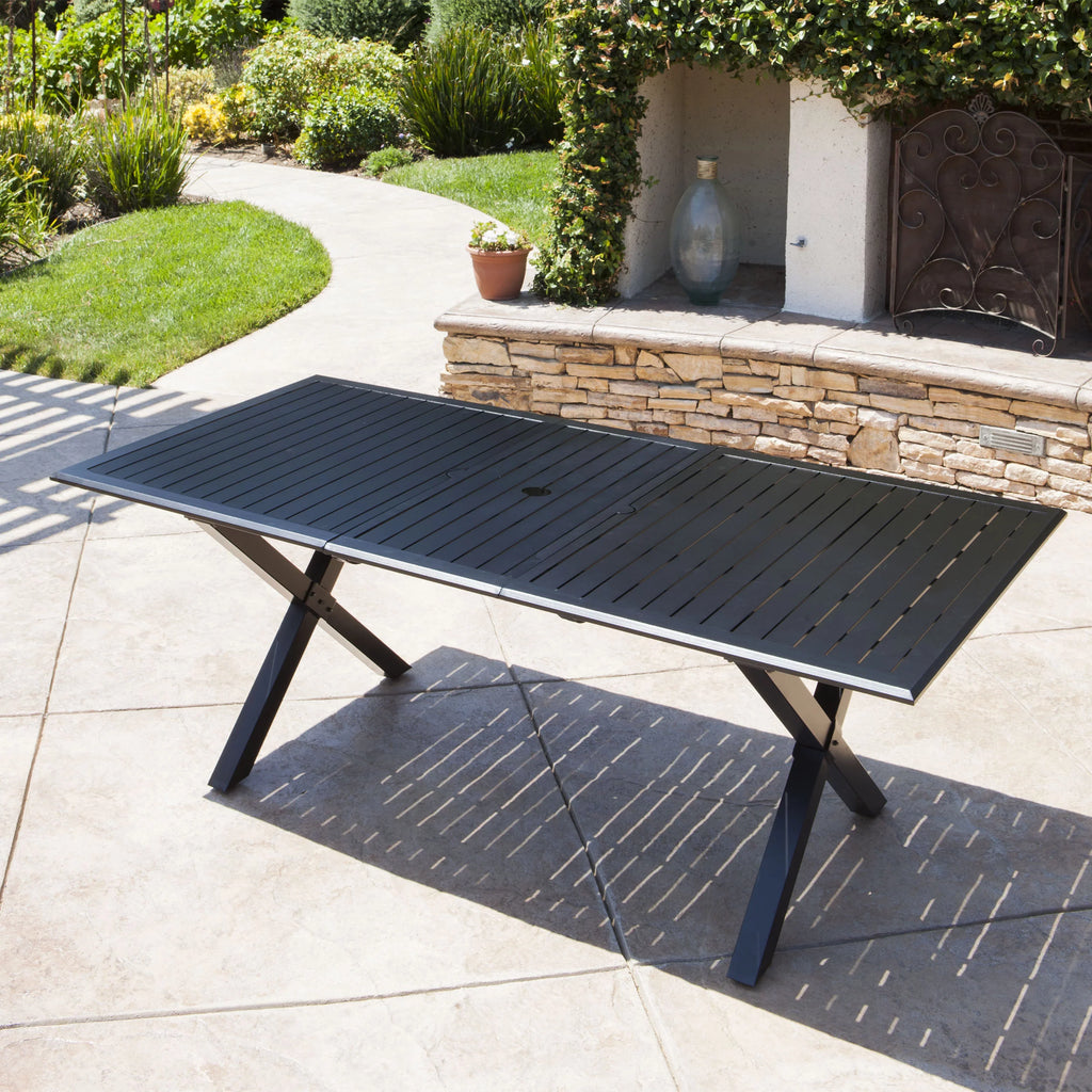 Cast Aluminum Rectangular Dining Table P442