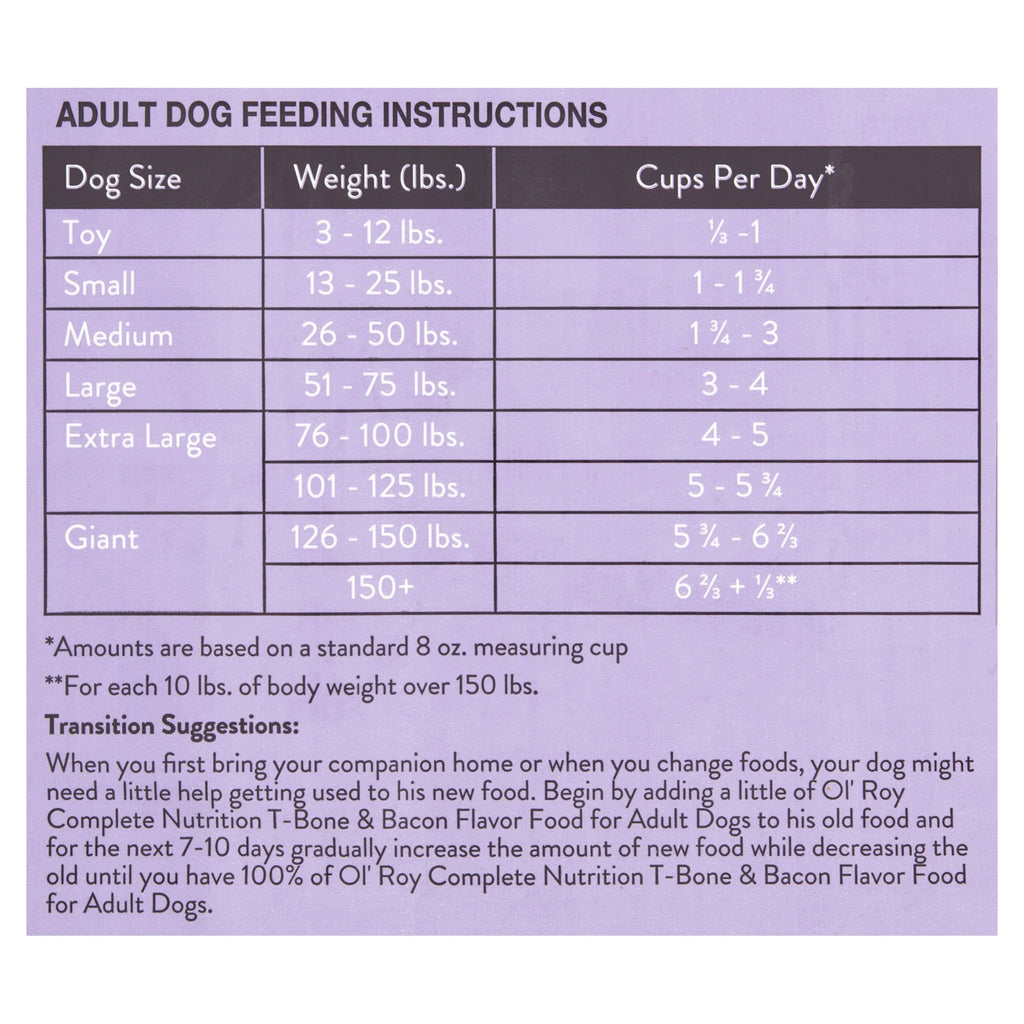 Dry Dog Food, 46 lbs G6117