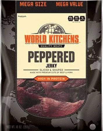Peppered Sliced Beef Jerky Pack of 32 K997951
