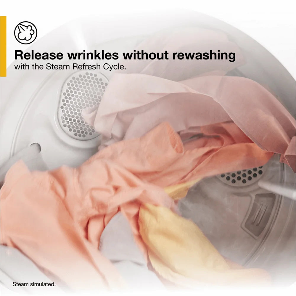 7.0 Cu. Ft. Top Load Electric Moisture Sensing Dryer with Steam Q800