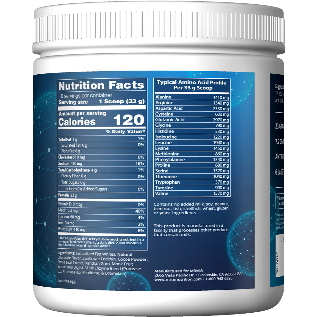 Egg White Protein 12 oz Y84460
