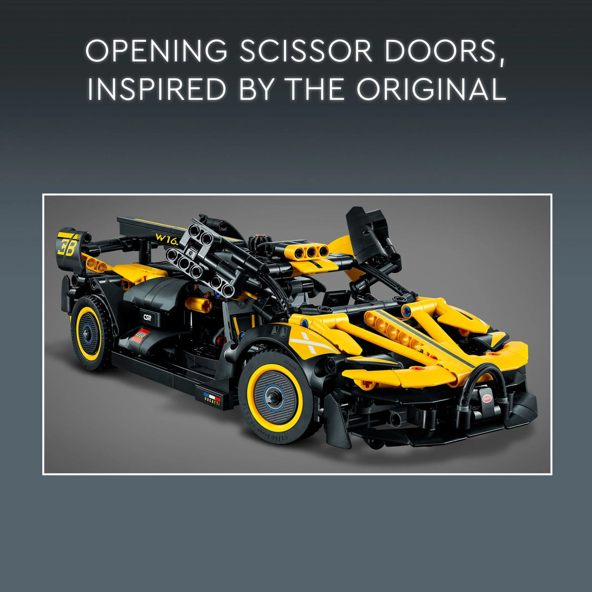 Technic Bugatti Bolide Racing Car Building Set J503