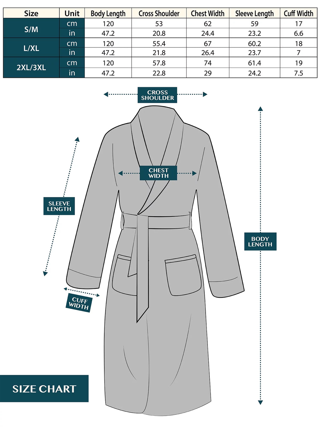 Black Fleece Sherpa Robe Q88402