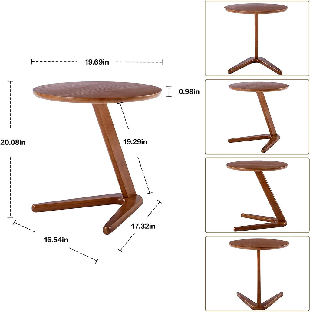 Set of 2 Brown PU Leather Accent Chairs N1495