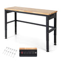 Adjustable Height Workbench with Power Outlets X96807