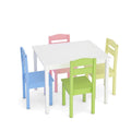 5 Piece Kids Wood Table Chair Set H345861
