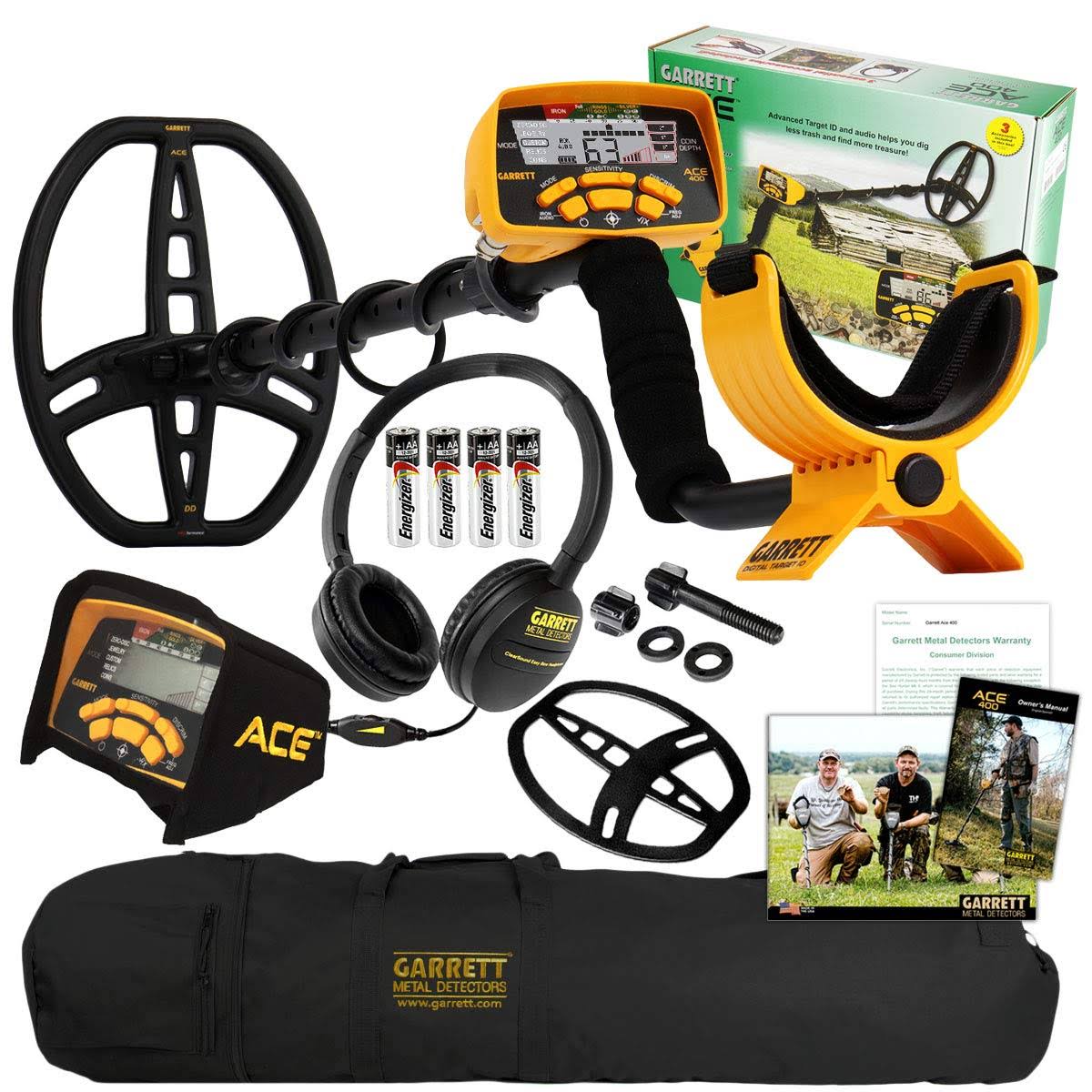 Metal Detector with Headphones and Carry Bag D1222