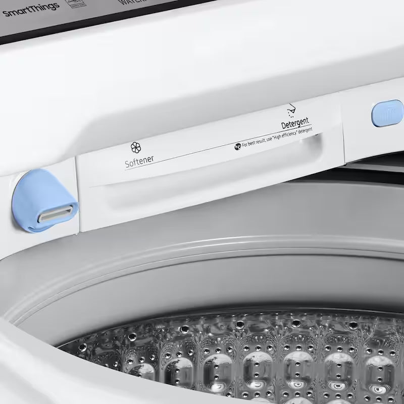5.4 cu.ft. Smart Top Load Washer with Agitator in White X633