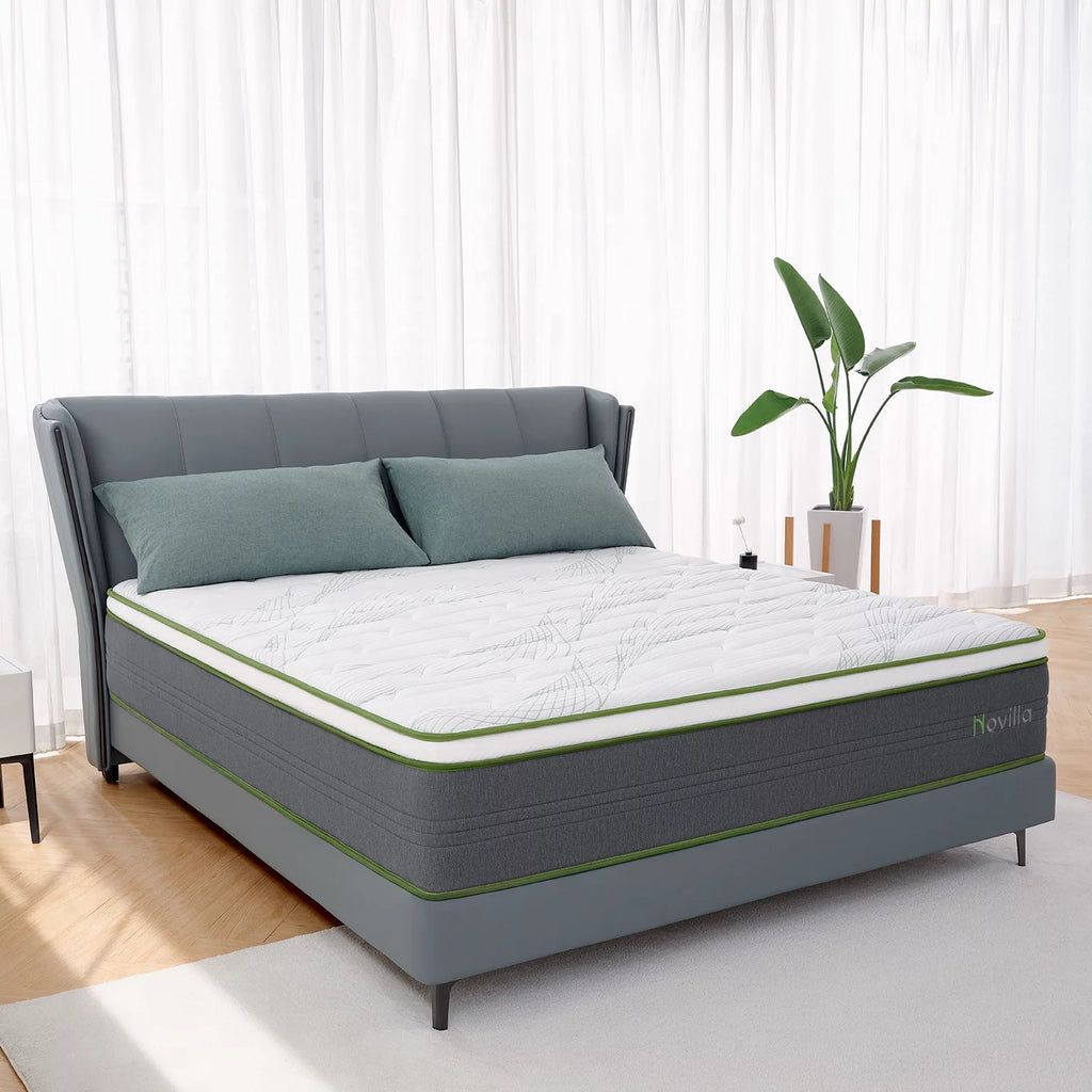 Memory Foam Pocket Spring Hybrid Mattress Queen Size L939223