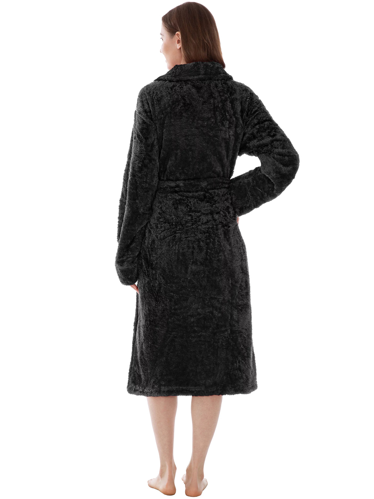 Black Fleece Sherpa Robe Q88402