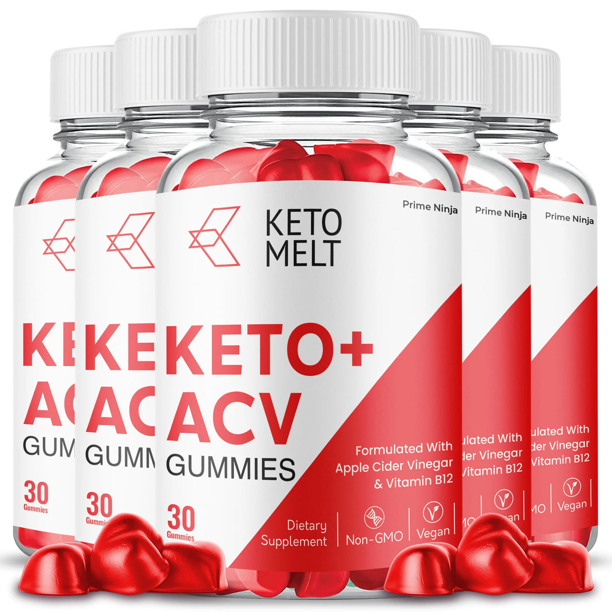 Keto Melt ACV Gummies 5 Pack I219