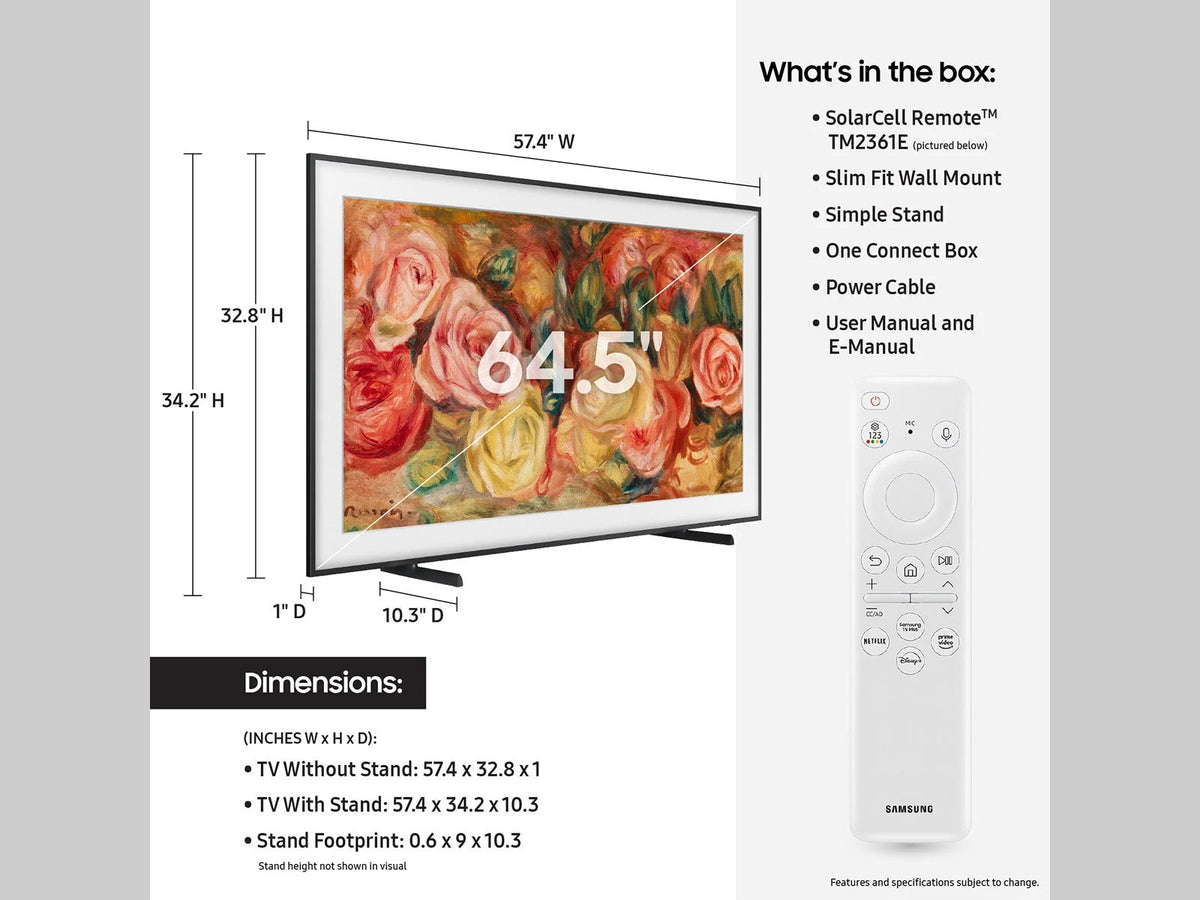 65” QLED HDR TV Z326630