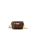 Quilted Pleated Sling Bag with Pockets Adjustable Strap P124933