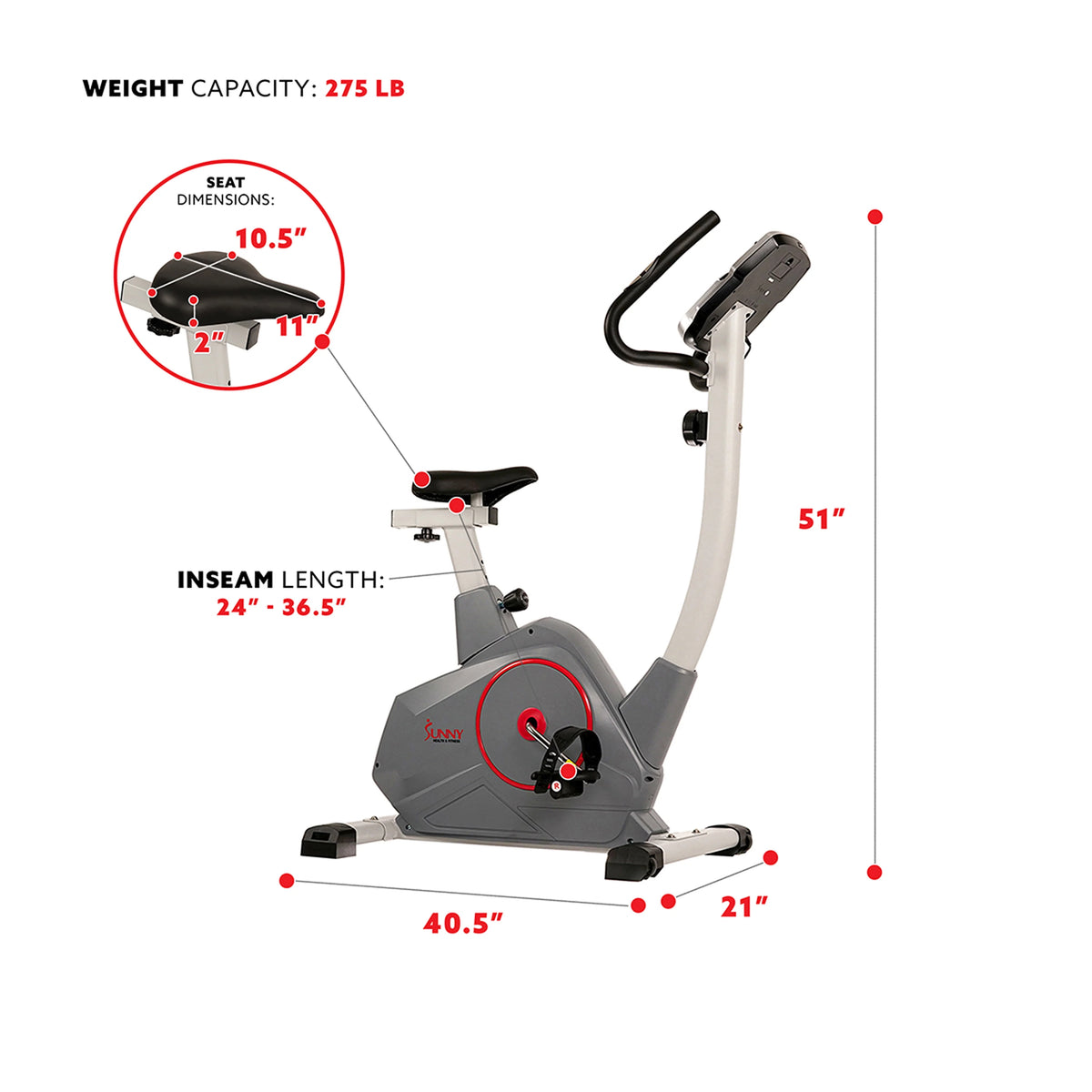 Foldable Exercise Bike B381094