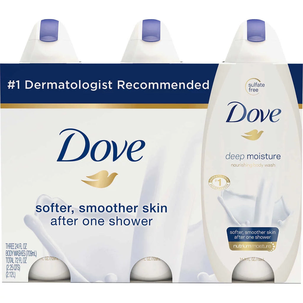 Deep Moisture Body Wash 24 oz 3 Pack H47897