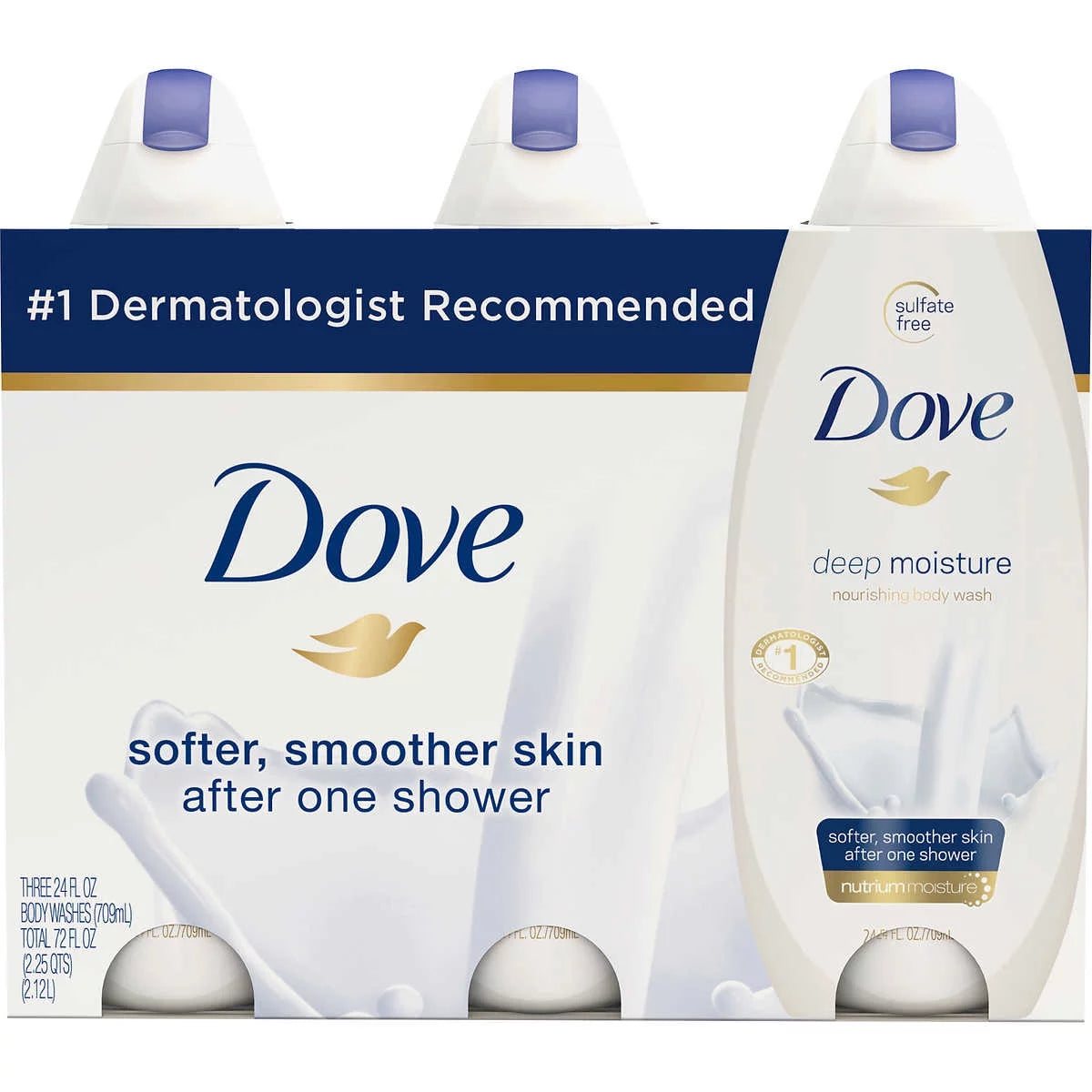 Deep Moisture Body Wash 24 oz 3 Pack H47897