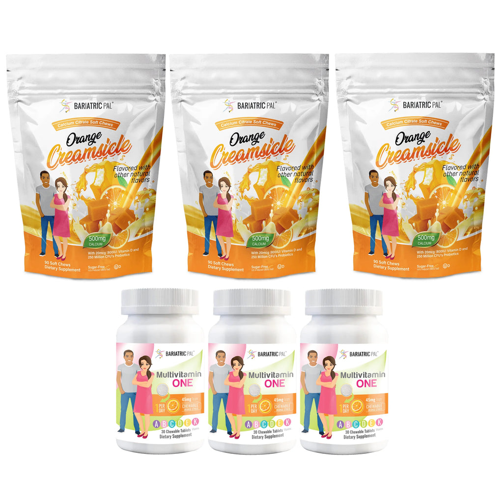 Chewable Bariatric Multivitamin with Iron and Calcium Citrate Soft Chews G9483