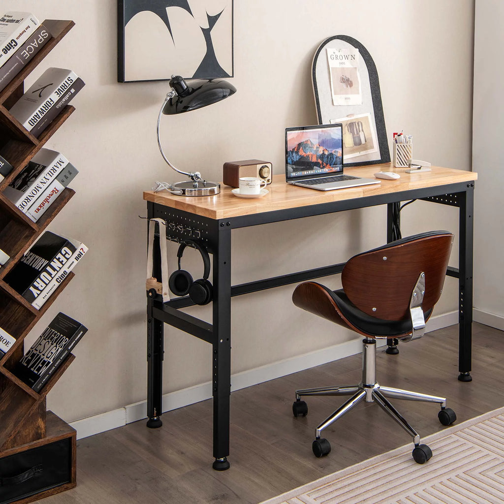 Adjustable Height Workbench with Power Outlets X96807