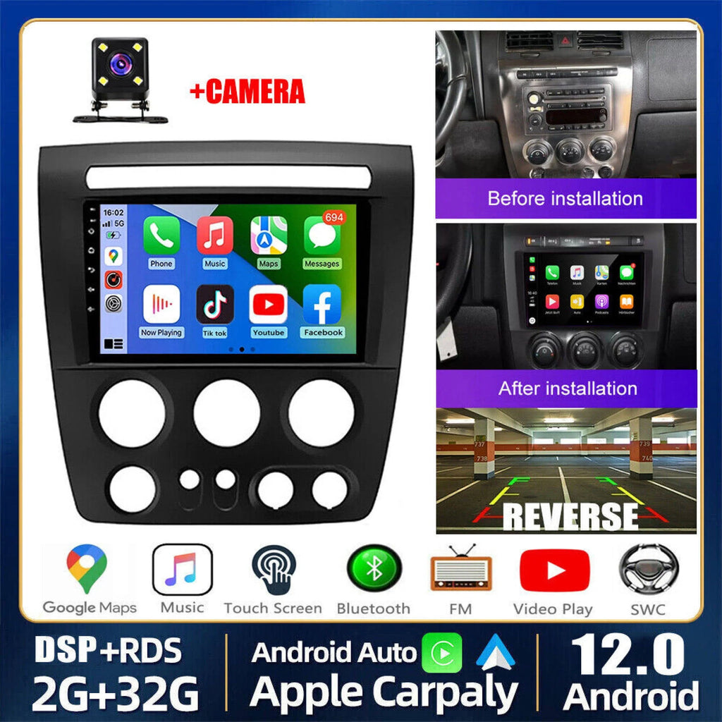 9'' Android 12 Carplay Car Radio Player Stereo GPS X9645