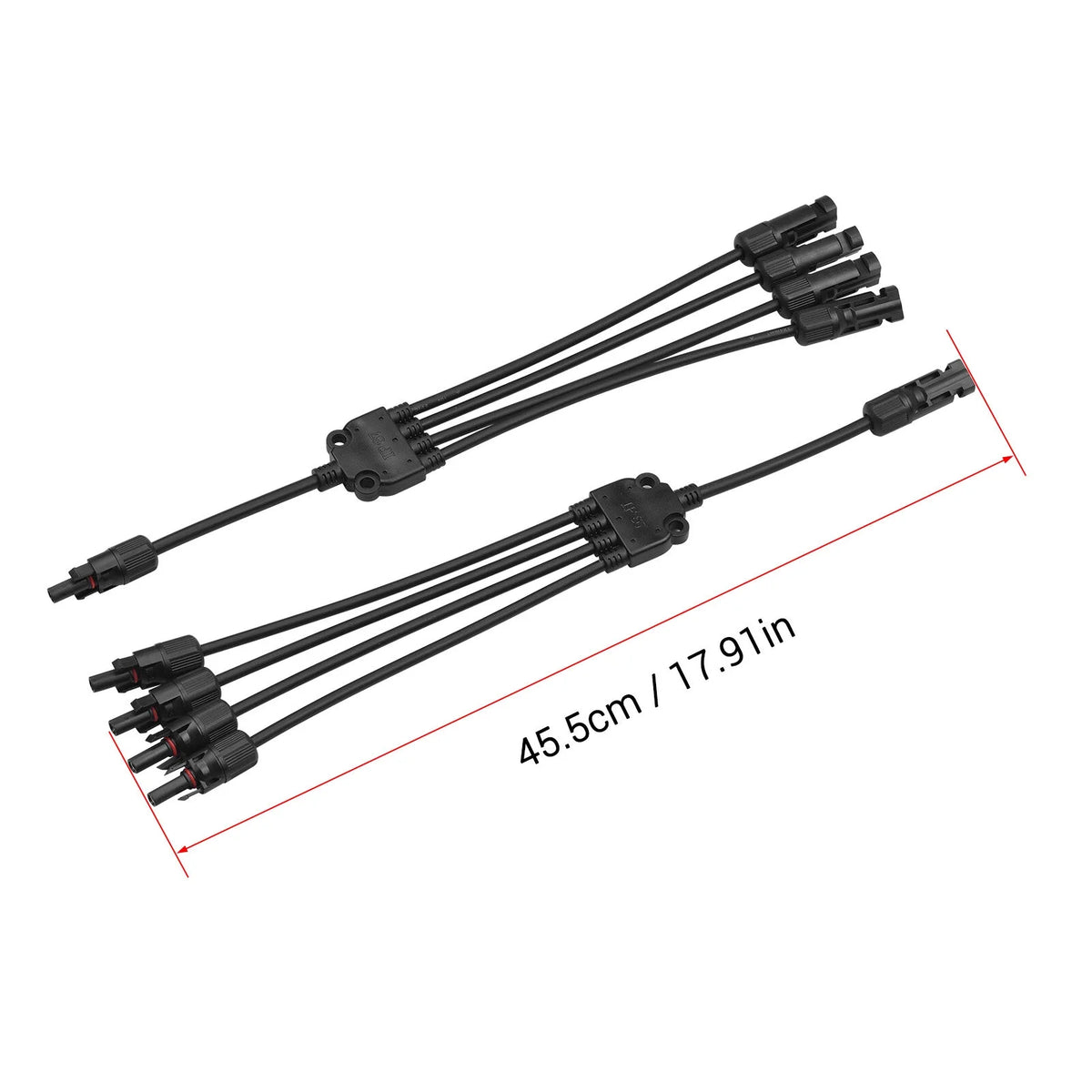 4-Way Solar Cable Connector IP67 Waterproof 12AWG A958