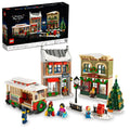 Building Set with Shops, Streetcar and 6 Minifigures X824368