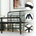 King Bed Frame with Headboard and Footboard V2765