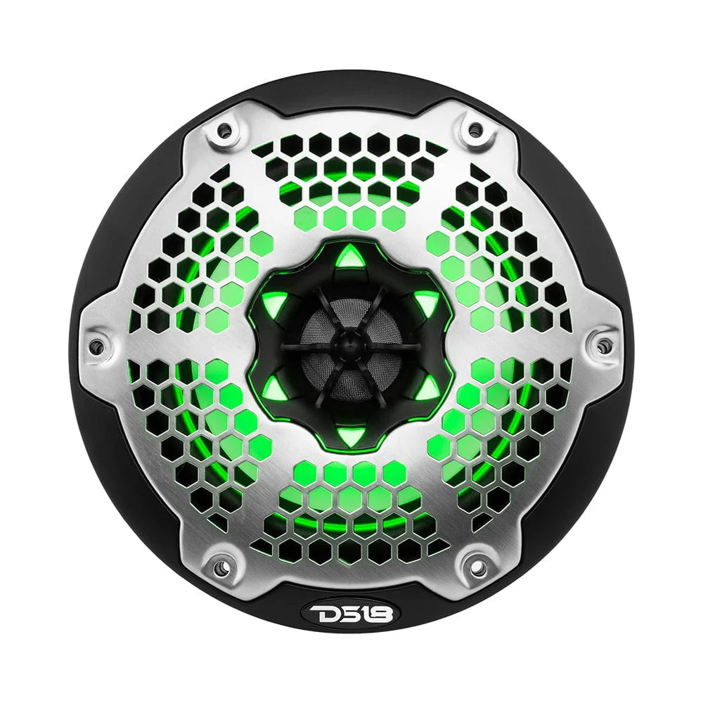 Black 6.5 2 Way Marine Speakers T2957