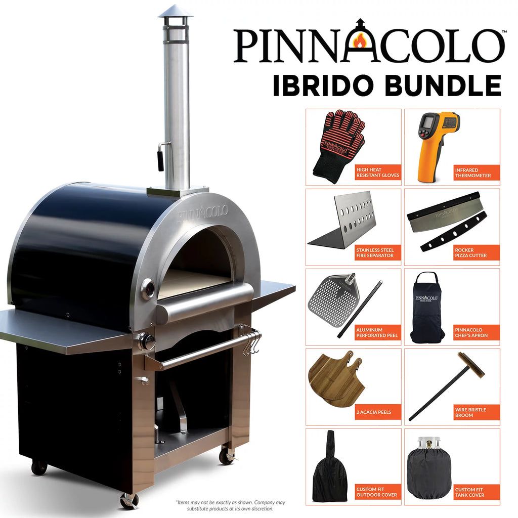 Wood Gas Pizza Oven with Accessories W31880