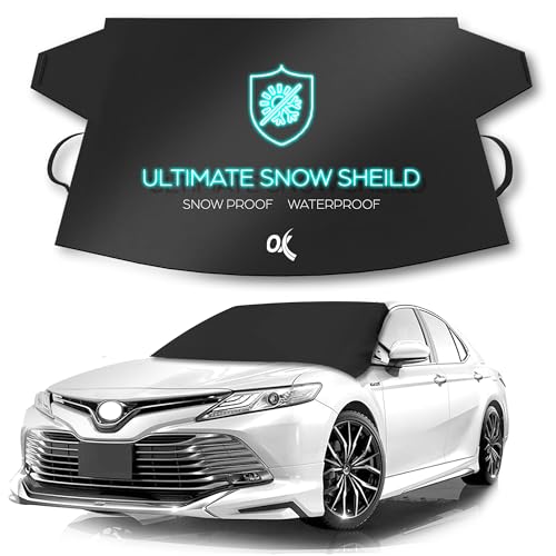 Windshield Cover for Ice and Snow 700D Marine Waterproof Fabric C79832