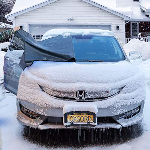 Windshield Cover for Ice and Snow 700D Marine Waterproof Fabric C79832