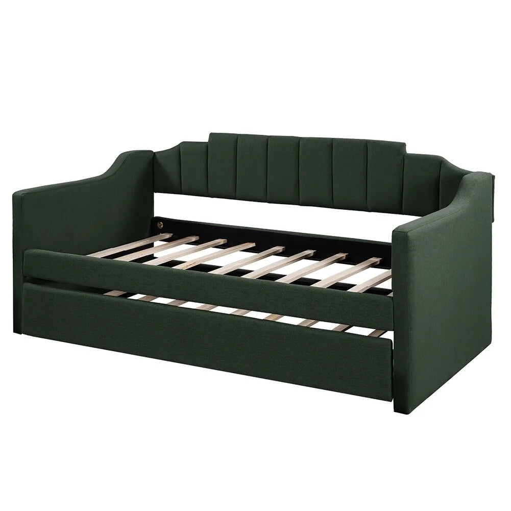 Upholstered Twin Daybed with Trundle E7925