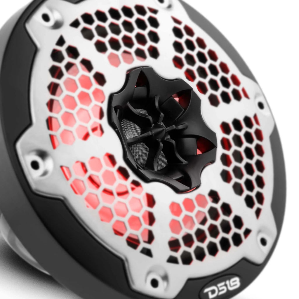 Black 6.5 2 Way Marine Speakers T2957