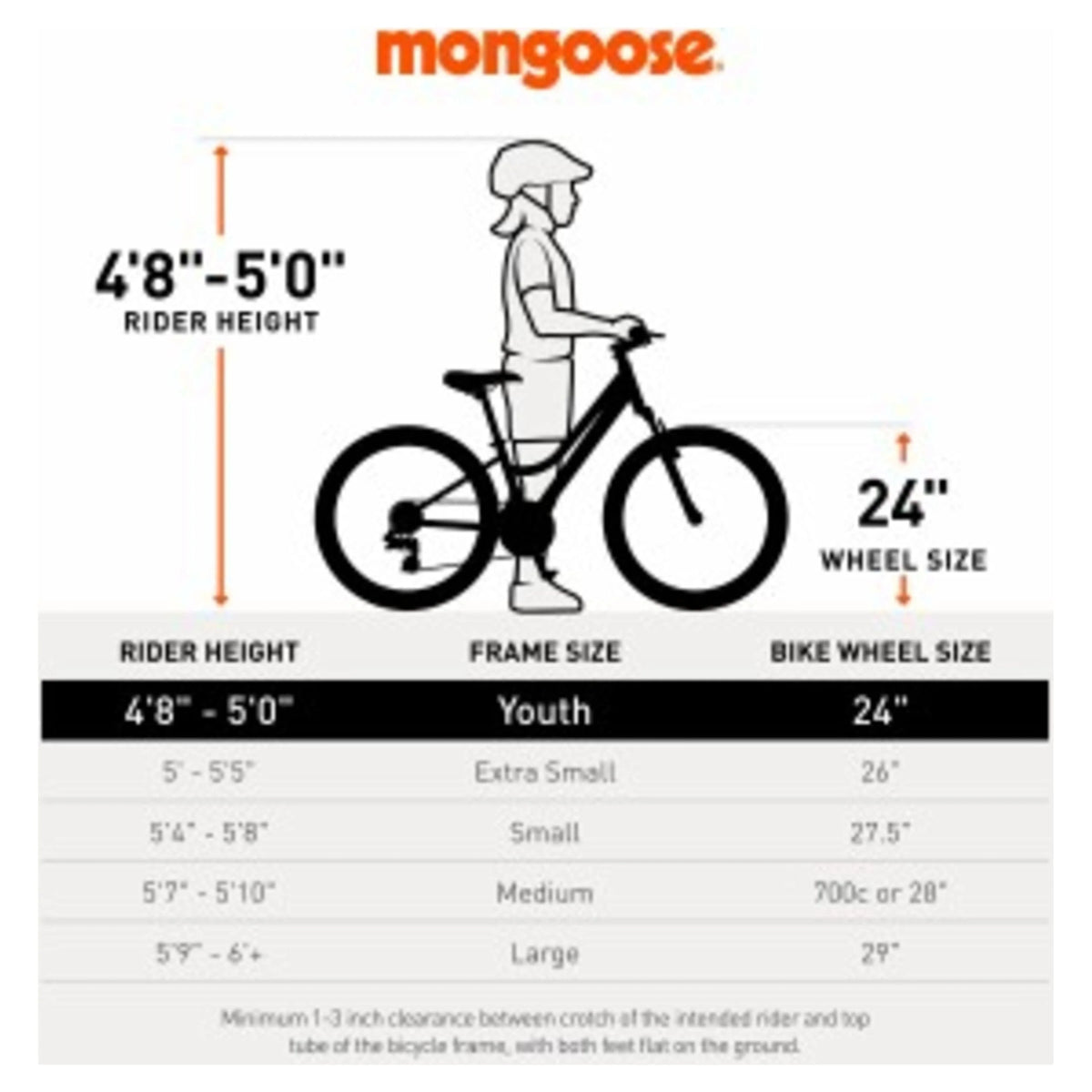 Black 24-in. 21 Speeds Mountain Bike Y6949