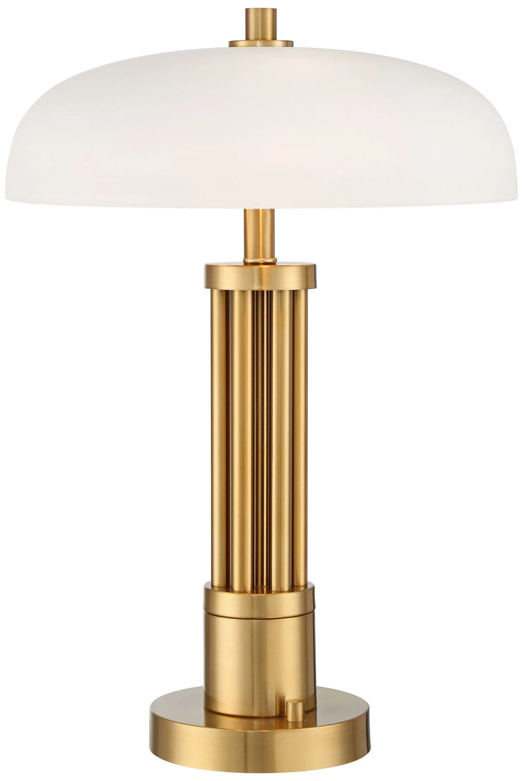 Mid Century Modern Accent Table Lamp with USB Ports Q75204